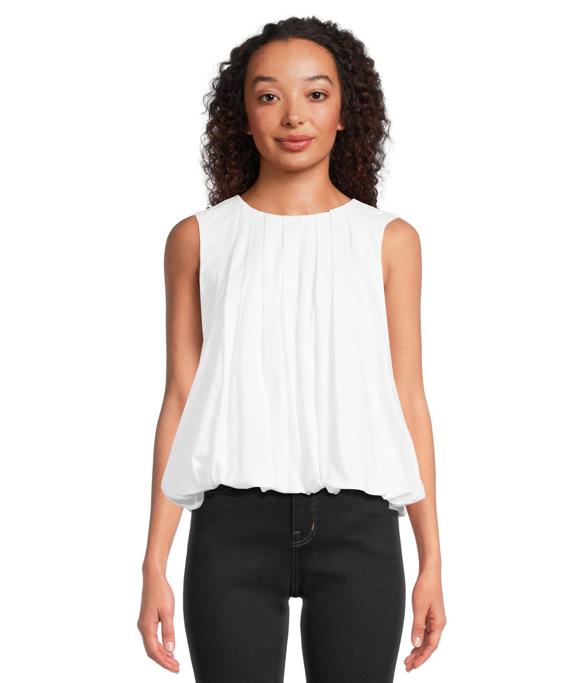 

Топ Madewell Bubble Fashion Top, белый