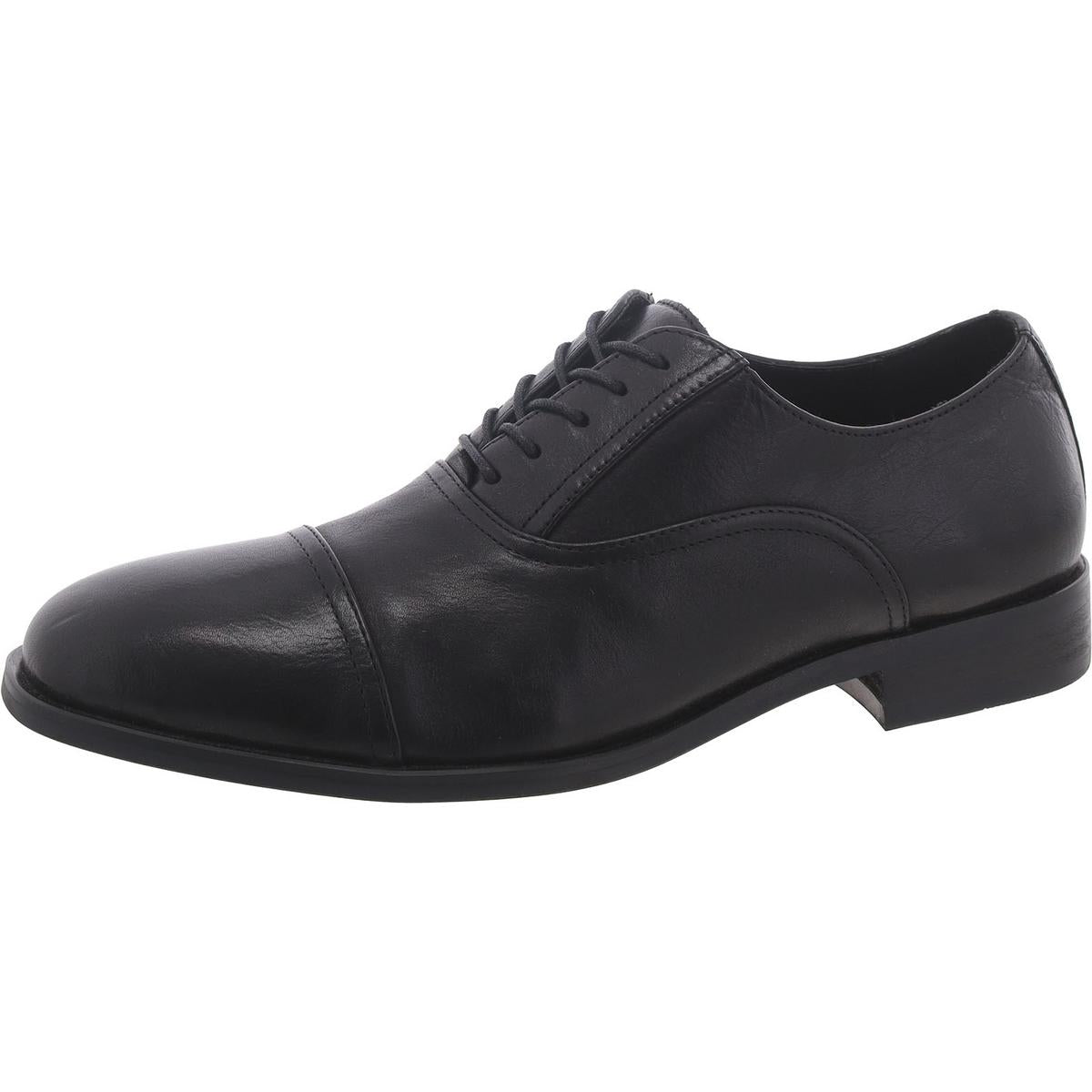 

Кожаные мужские оксфорды Princeton на шнуровке Steve Madden, черный