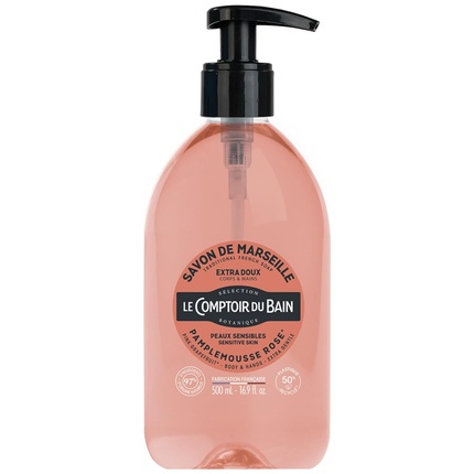 

Le Theke Du Bad Traditional Marseille Soap Grapefruit Rose 500ml Le Comptoir Du Bain