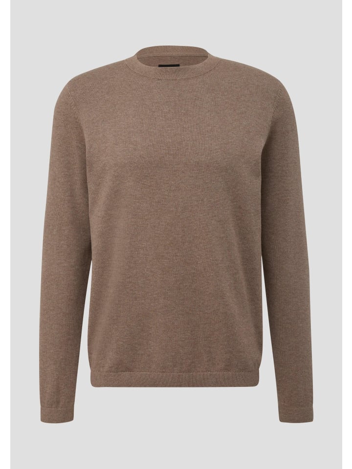 

Вязаный свитер цвета 83W0_светло-коричневый QS