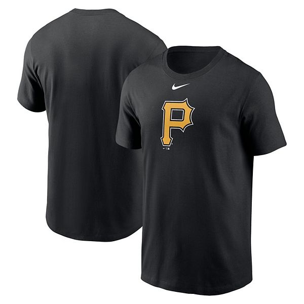 

Мужская черная футболка pittsburgh pirates с логотипом fuse Nike