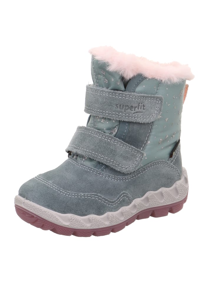 

Зимние ботинки ICEBIRD светло-зеленого/розового цвета superfit