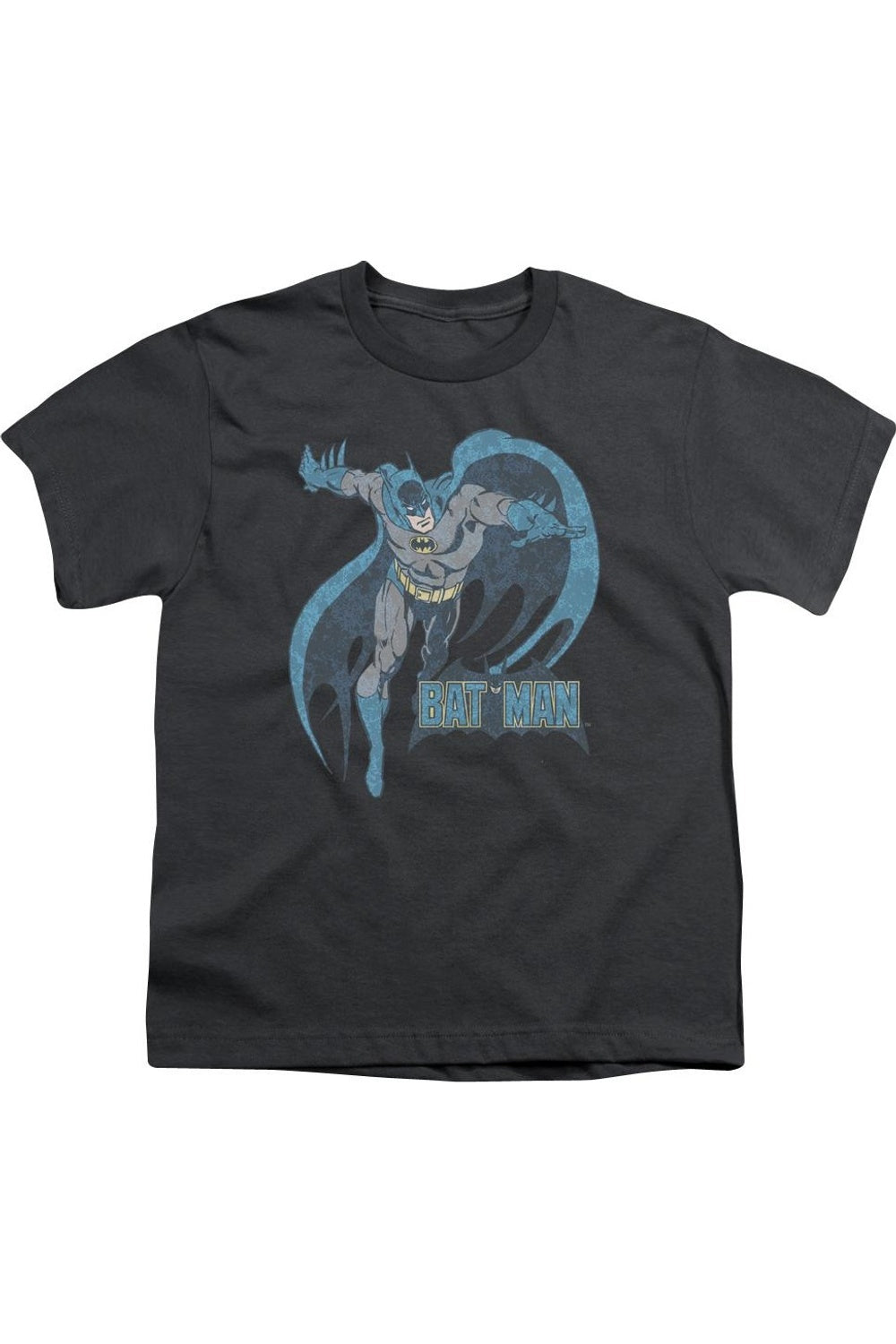 

Футболка с принтом Batman в приглушенных тонах DC Comics для детей Gildan, Charcoal