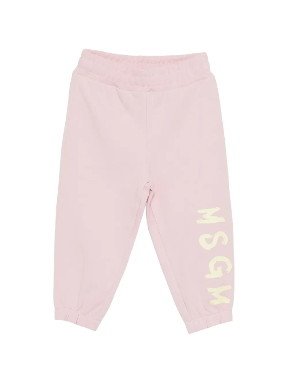 Спортивный костюм с логотипом MSGM Kids, розовый — фото 3
