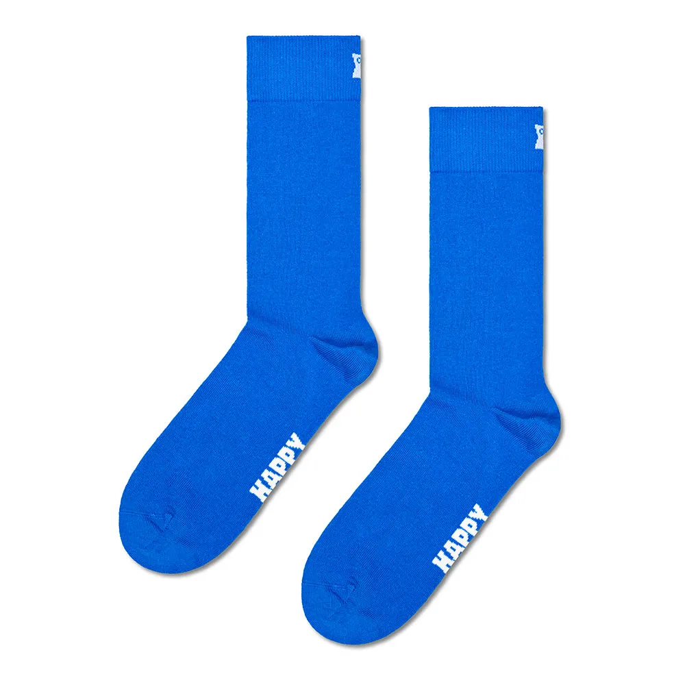 

Носки 3 шт Happy Socks Solids crew, синий