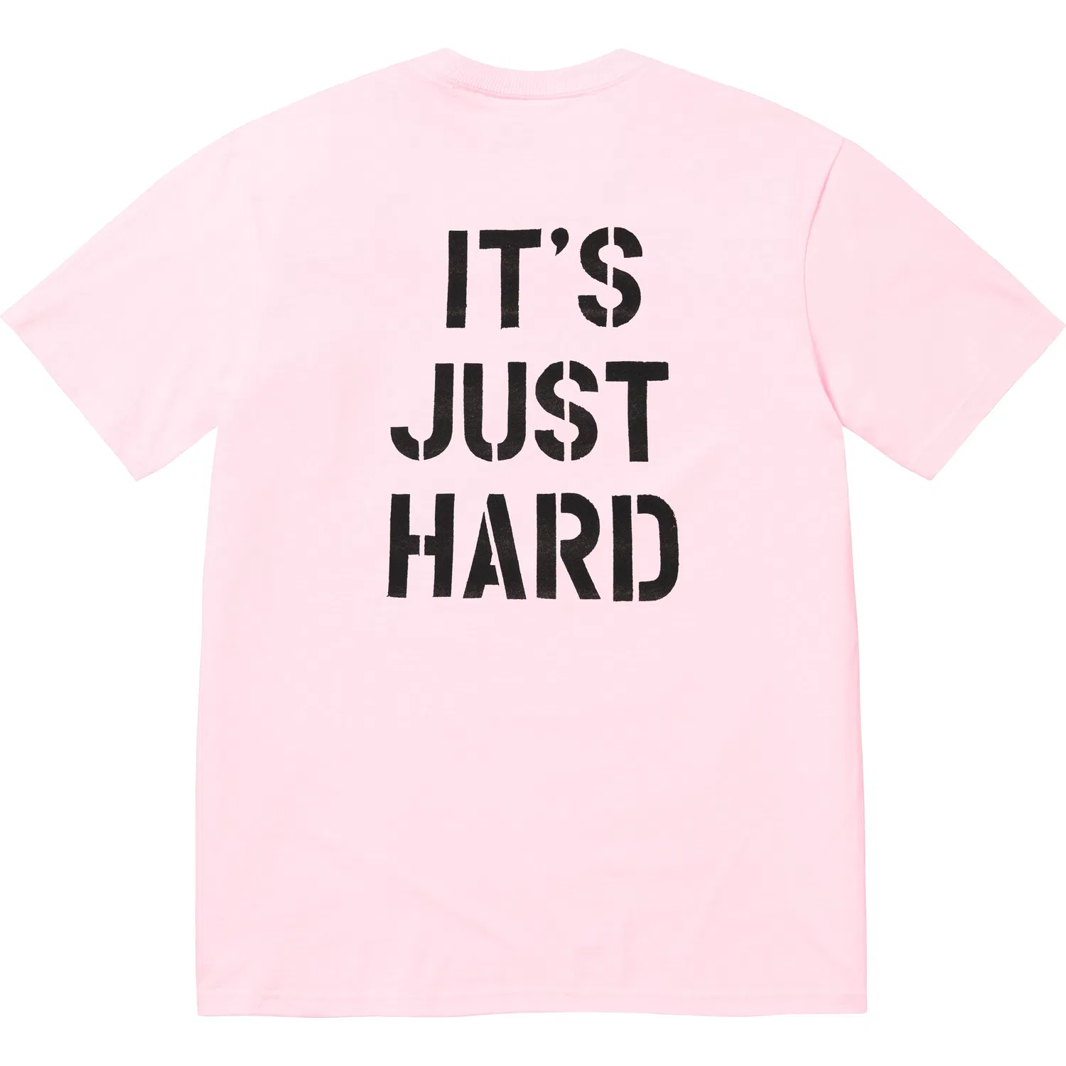 Футболка унисекс SS26 WEEK7 Hard Tee Supreme, Light Pink/Light Pink