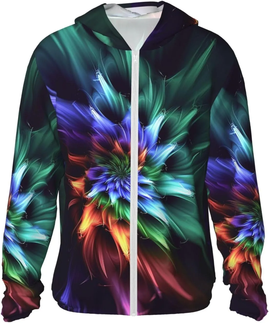 

Мужская футболка с защитой от солнца UPF 50+ с капюшоном BWLHJKE