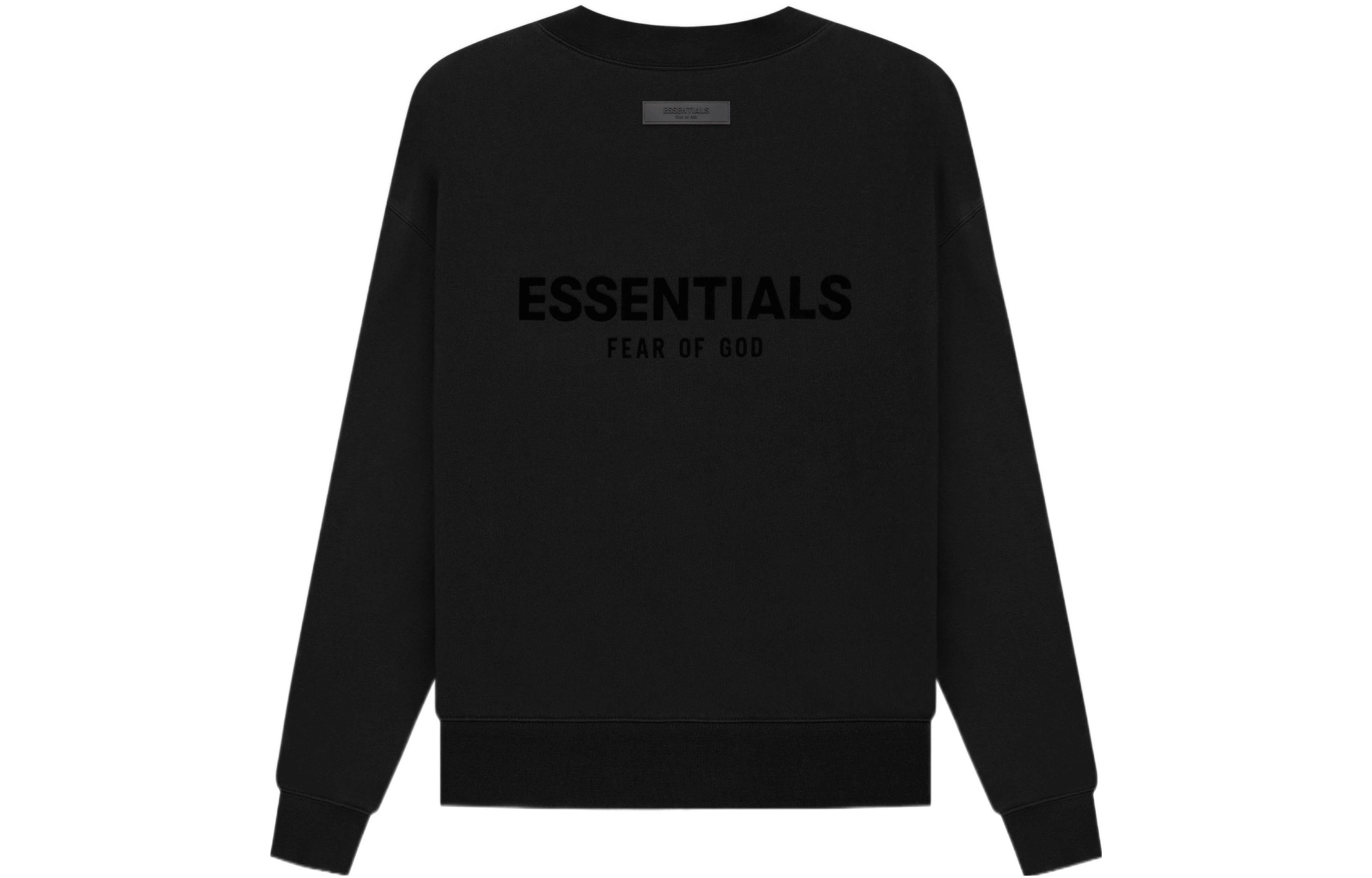 Футболка с круглым вырезом SS22 Fear Of God Essentials, черный — фото 2
