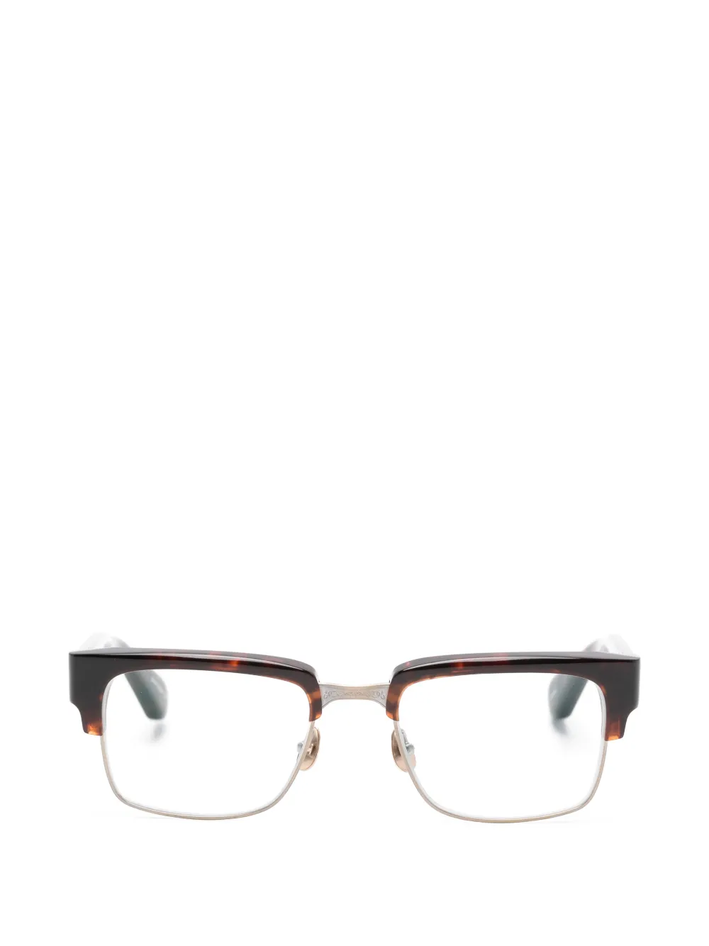 

Очки в квадратной оправе Matsuda, коричневый