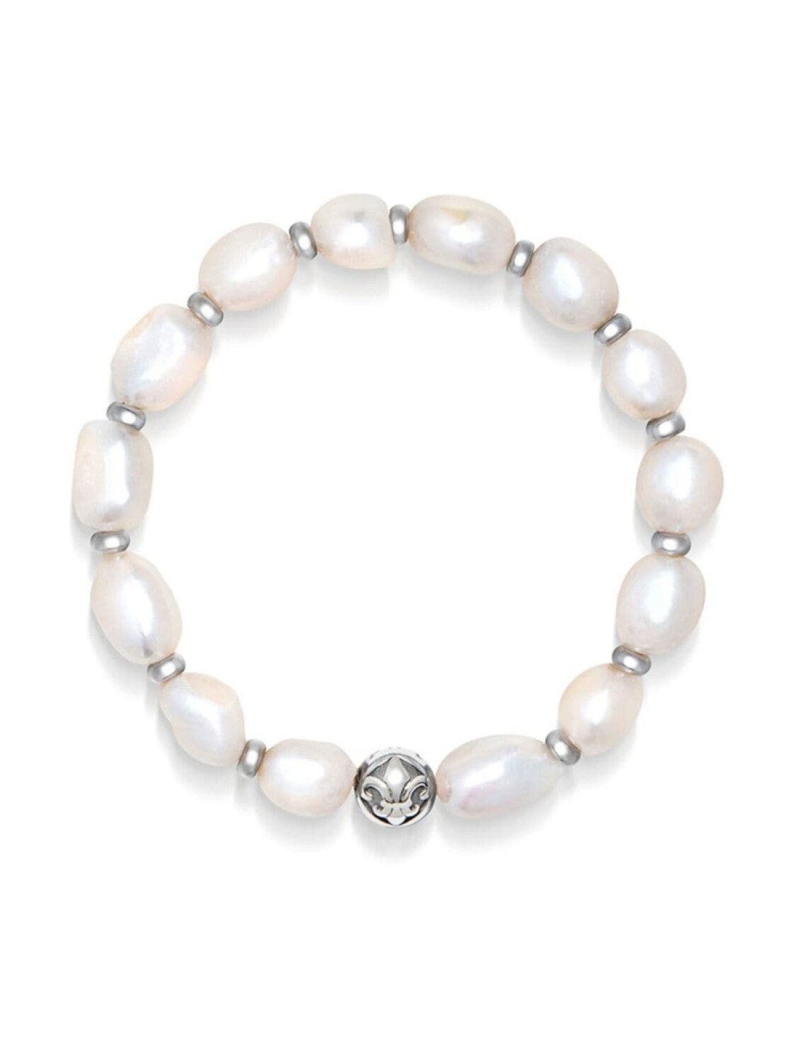 

Браслет с жемчугом Nialaya Jewelry, белый