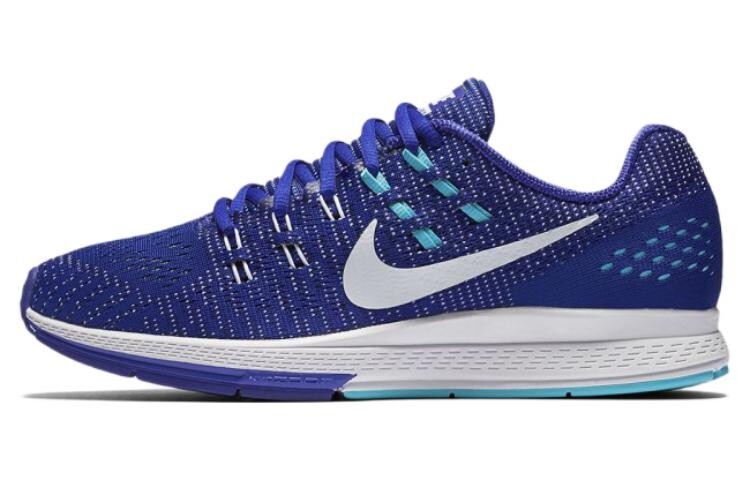 

Кроссовки женские Zoom Structure 19 с низким верхом, белые/королевские/зеленые Nike