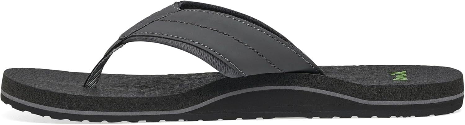 Sanuk Mens Beer Cozy 2 | Flip Flops for Men | Mens Сандалии | Beach Сандалии | Supportive & Lightweight | Memory Foam Footbed — фото 3