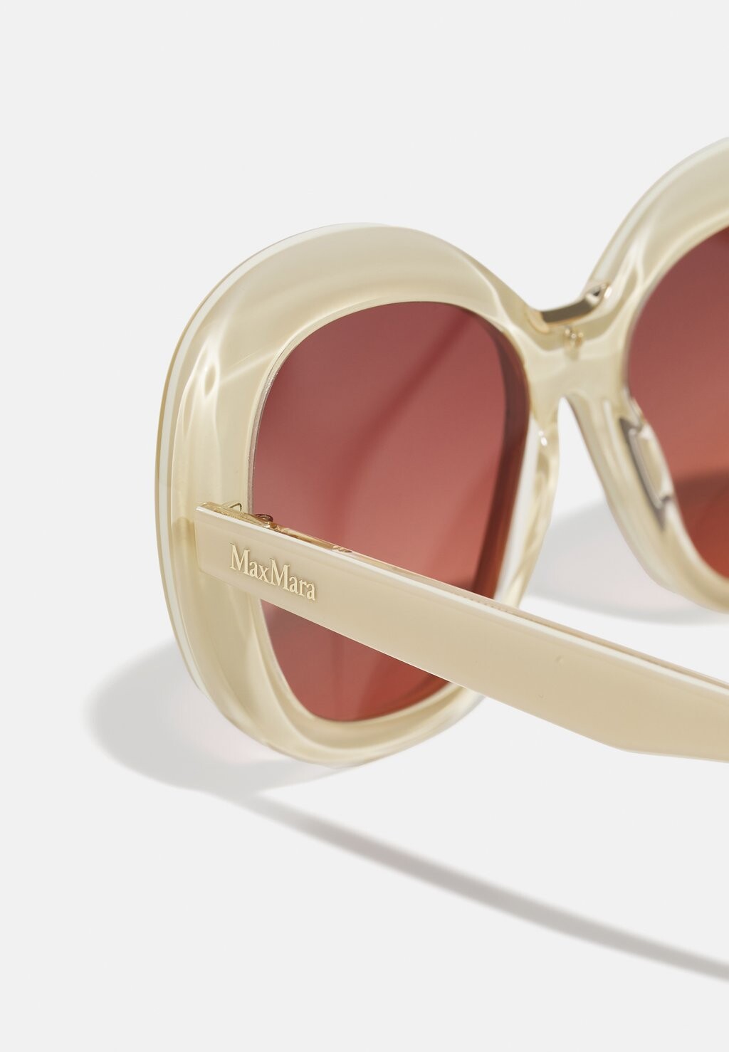 

Солнцезащитные очки Max Mara, кремовый