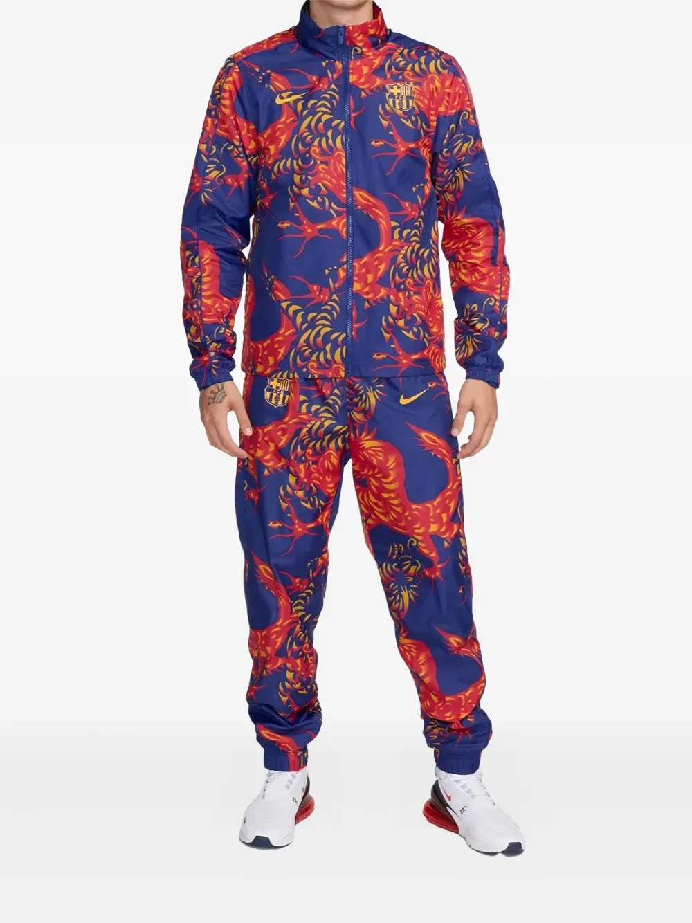 X FC Барселона тканый спортивный костюм Nike, синий