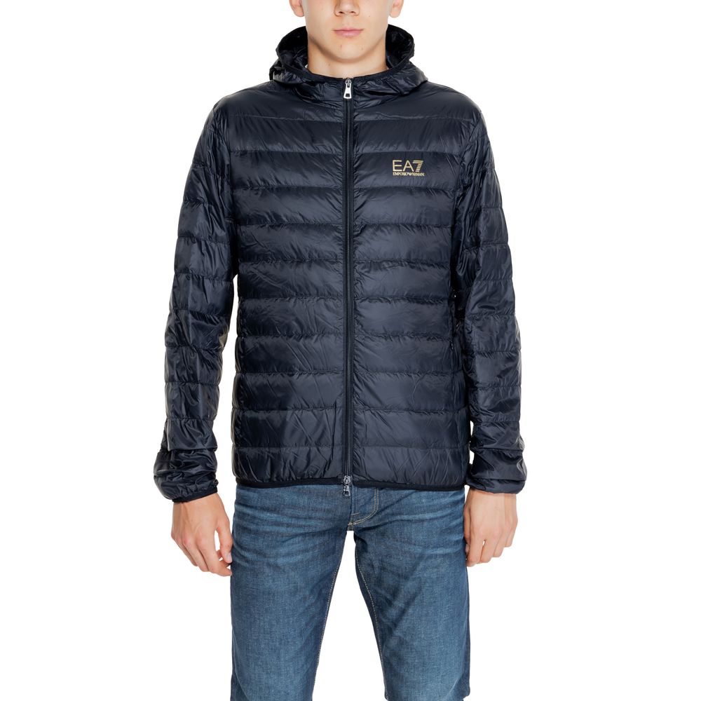

Двухцветная куртка из полиамида Armani EA7 Emporio