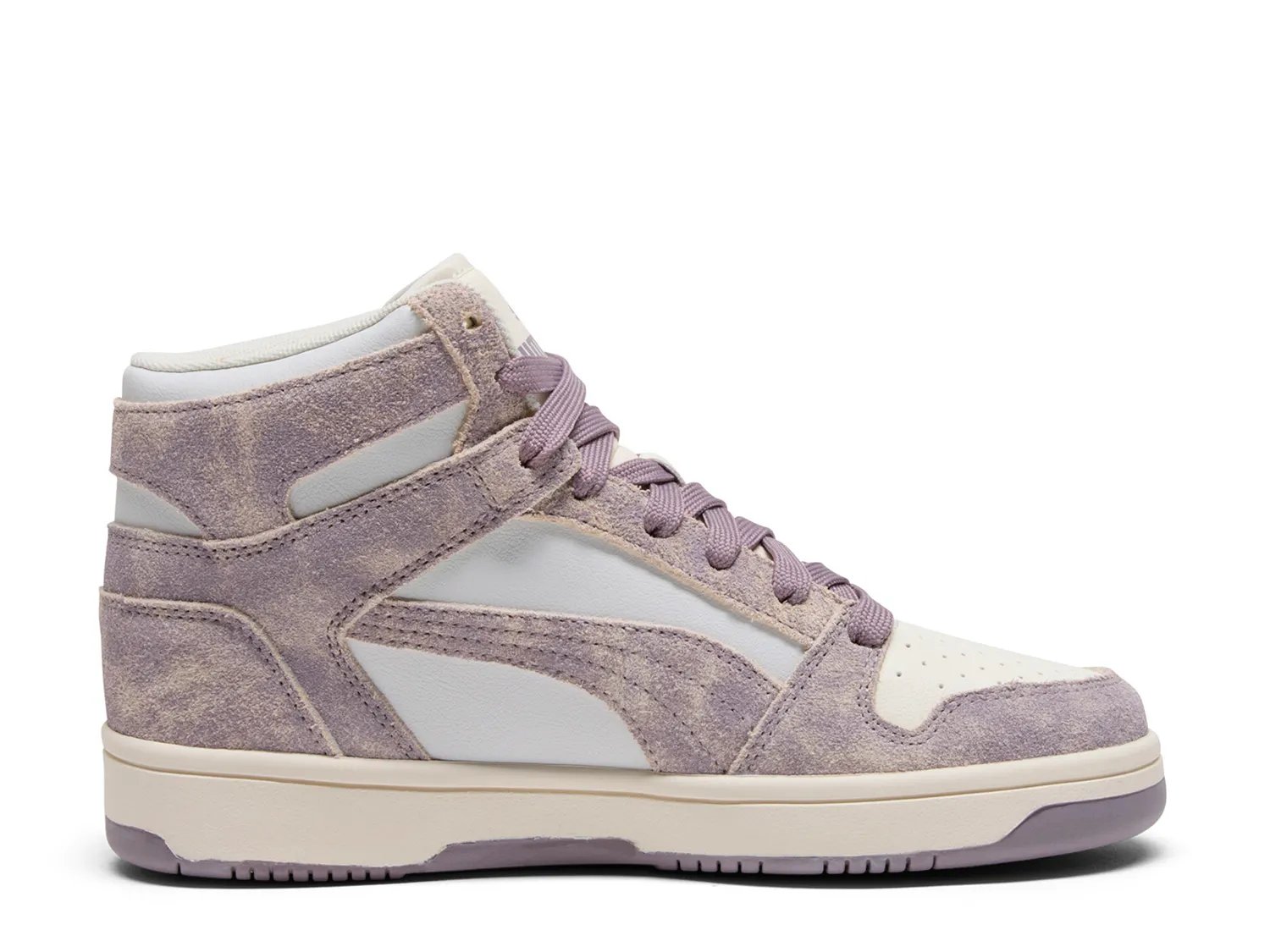 Кроссовки Puma Rebound Layup High-Top Sneaker - Women's, серый — фото 4