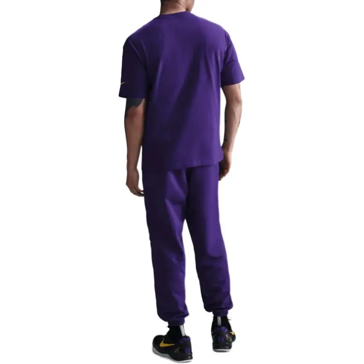 Футболка баскетбольная мужская Dri FIT Nike, фиолетовый — фото 3