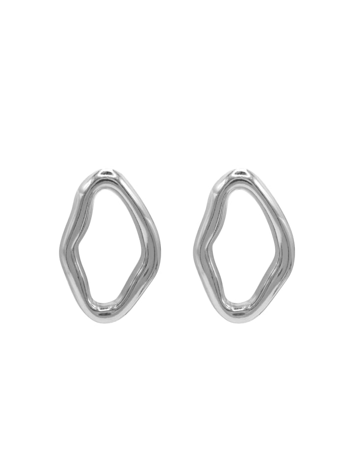 

Steel_Art Женские серьги-гвоздики Loreen, серебристого цвета, полированные