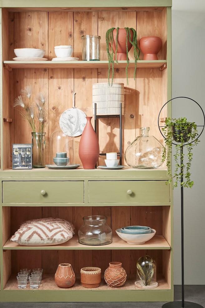 

Ваза из переработанного стекла Mica Decorations, розовый