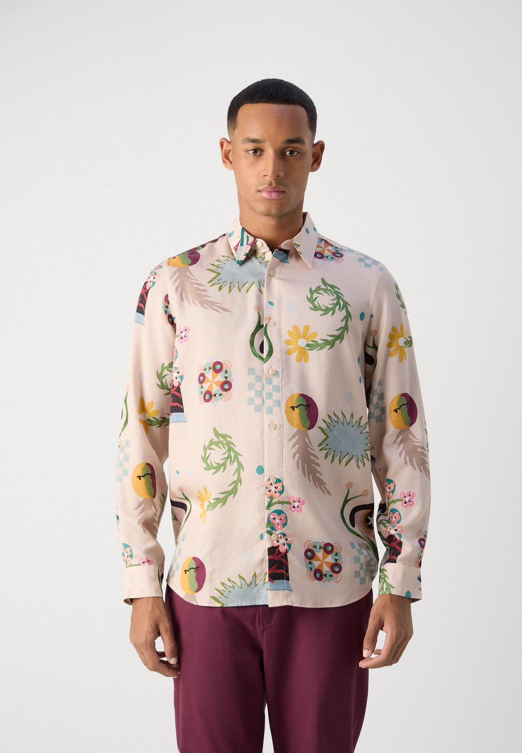 

Рубашка REGULAR FIT MID SHINE SHIRT Scotch & Soda, песочный