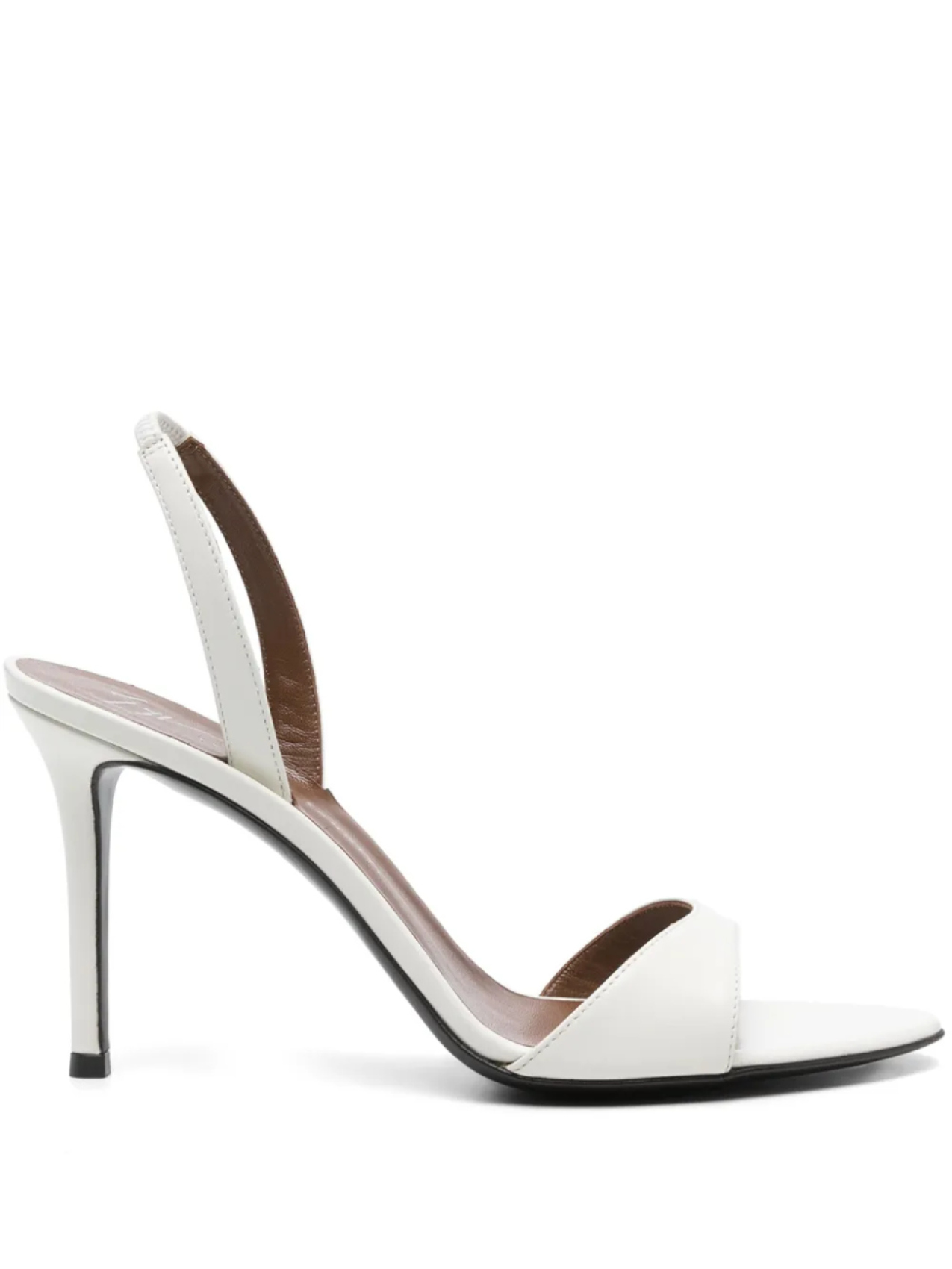 Giuseppe Zanotti босоножки на каблуке, белый