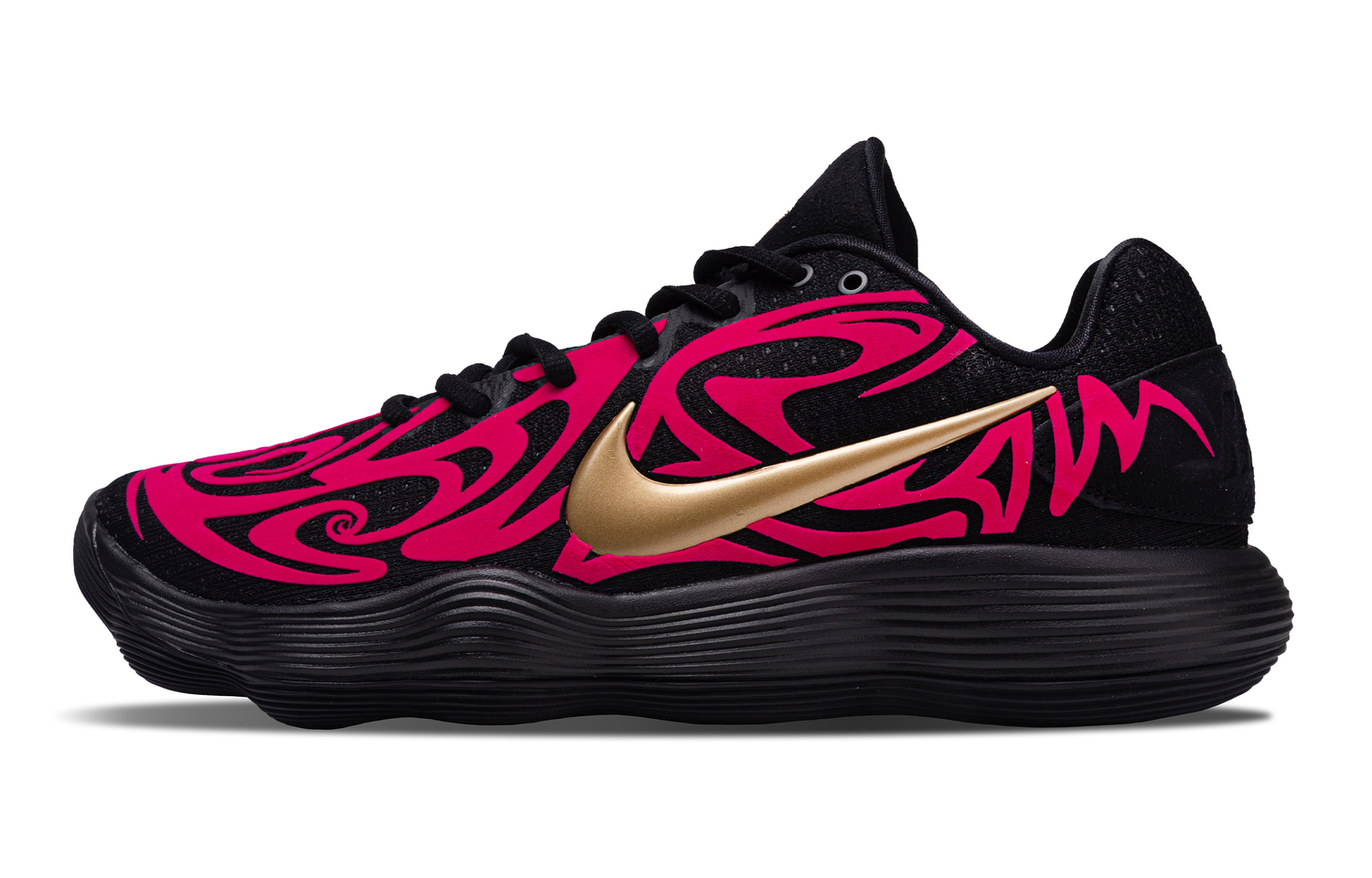 

Nike Гиперданк 2017 Летающий генерал нескользящие износостойкие низкие баскетбольные кроссовки мужские черные, цвет Black