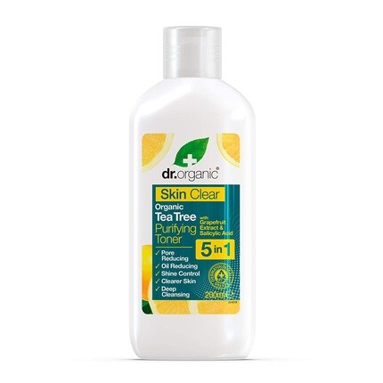 

Dr Organic Do Skin Clear Очищающий тоник 5 в 1 200 мл