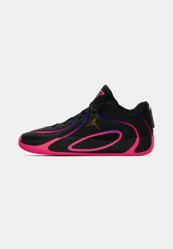 Баскетбольные кроссовки jordan tatum 4 Jordan, Black/Hyper Pink/Fierce Purple/Racer Blue — фото 2