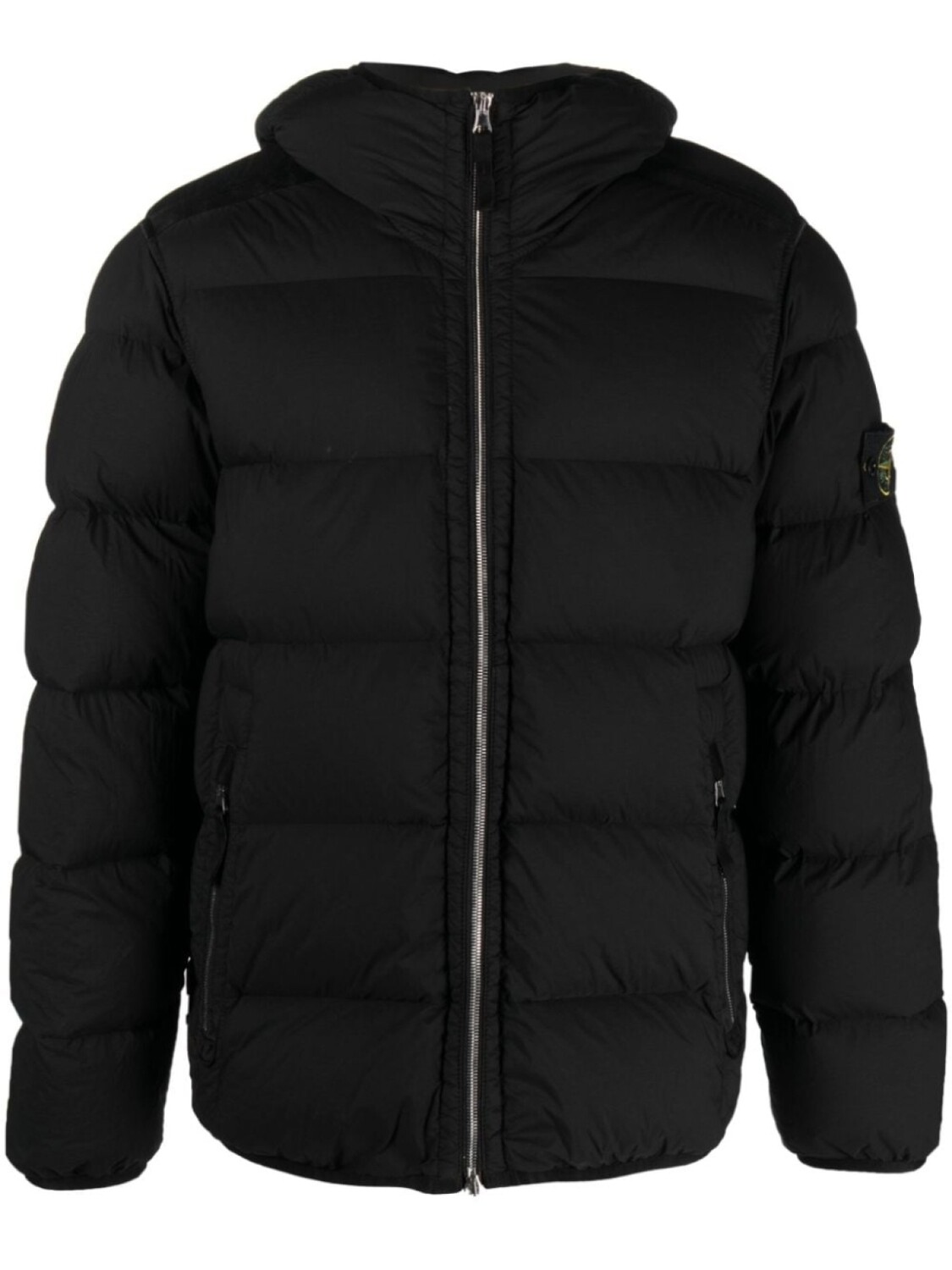 

Stone Island куртка Seamless Tunnel Down-TC с капюшоном, черный