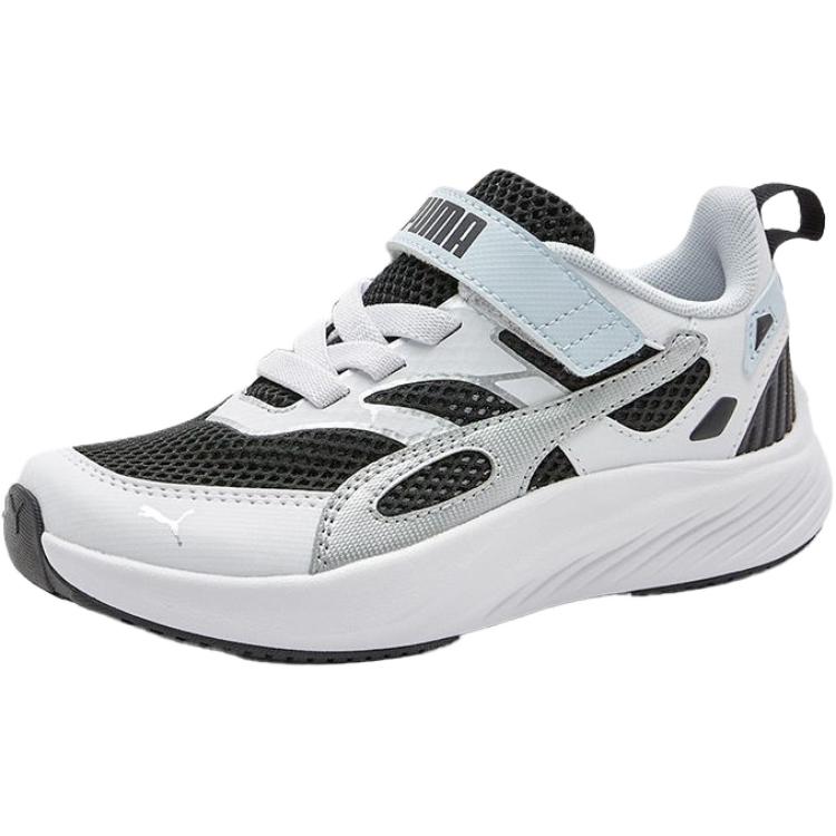 

Кроссовки Pounce Lite Low Top для детей PUMA, белый/черный