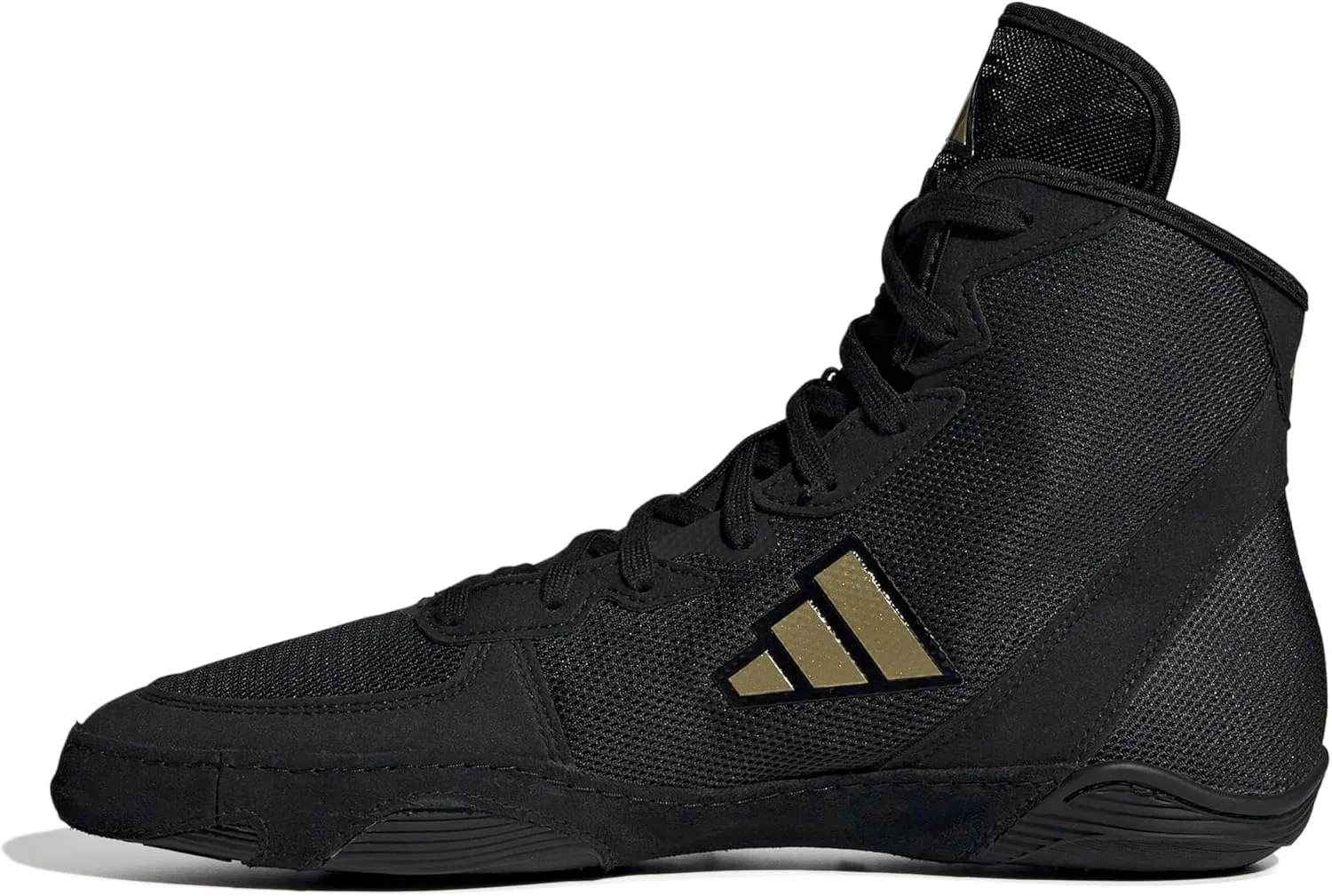 Кроссовки Adidas унисекс, Core Black Gold Metallic Footwear White Ie3207 — фото 2