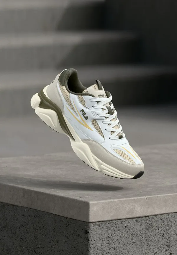 Кроссовки recade Fila, Marshmallow/Olive Night