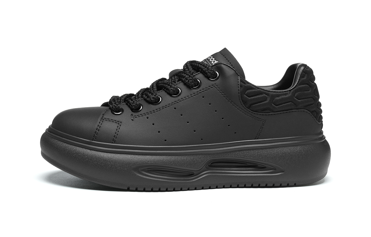 

Кроссовки Low-Top Skateboard Shoes Men's HLA, белый/черный