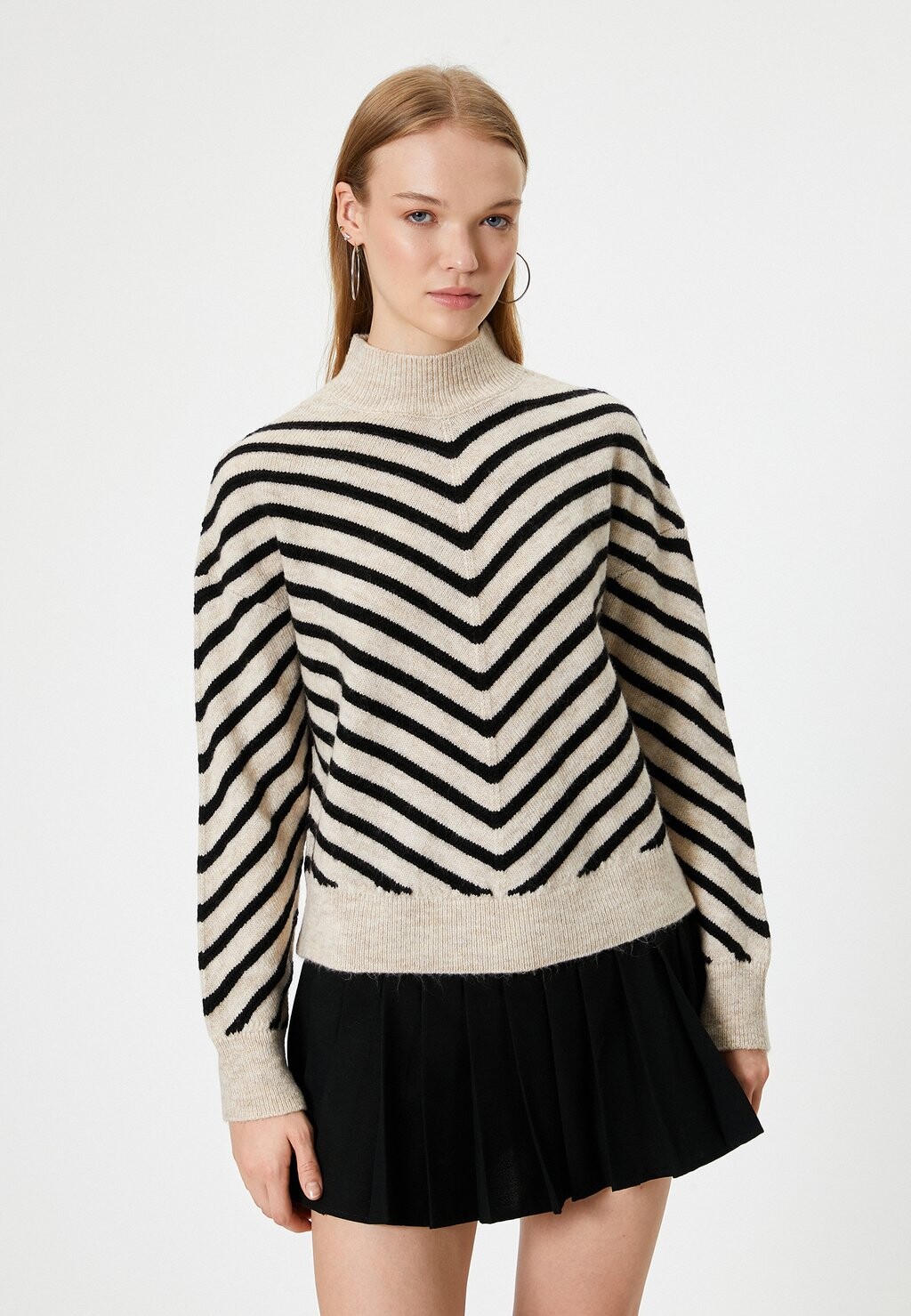 

Джемпер STRIPED Koton, черный