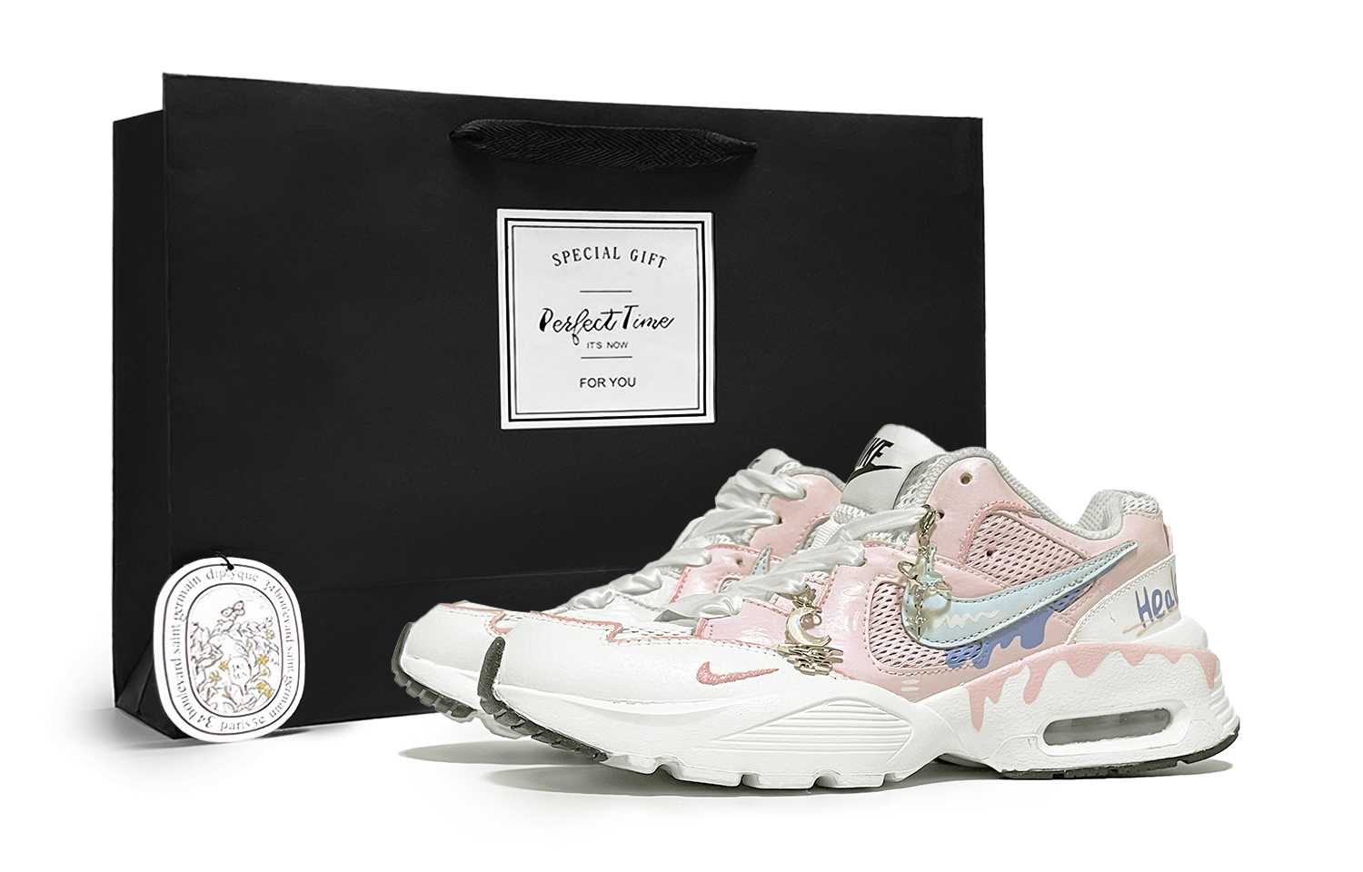 

Nike Женские кроссовки Air Max Fusion Slip Resistant Low Top розовые