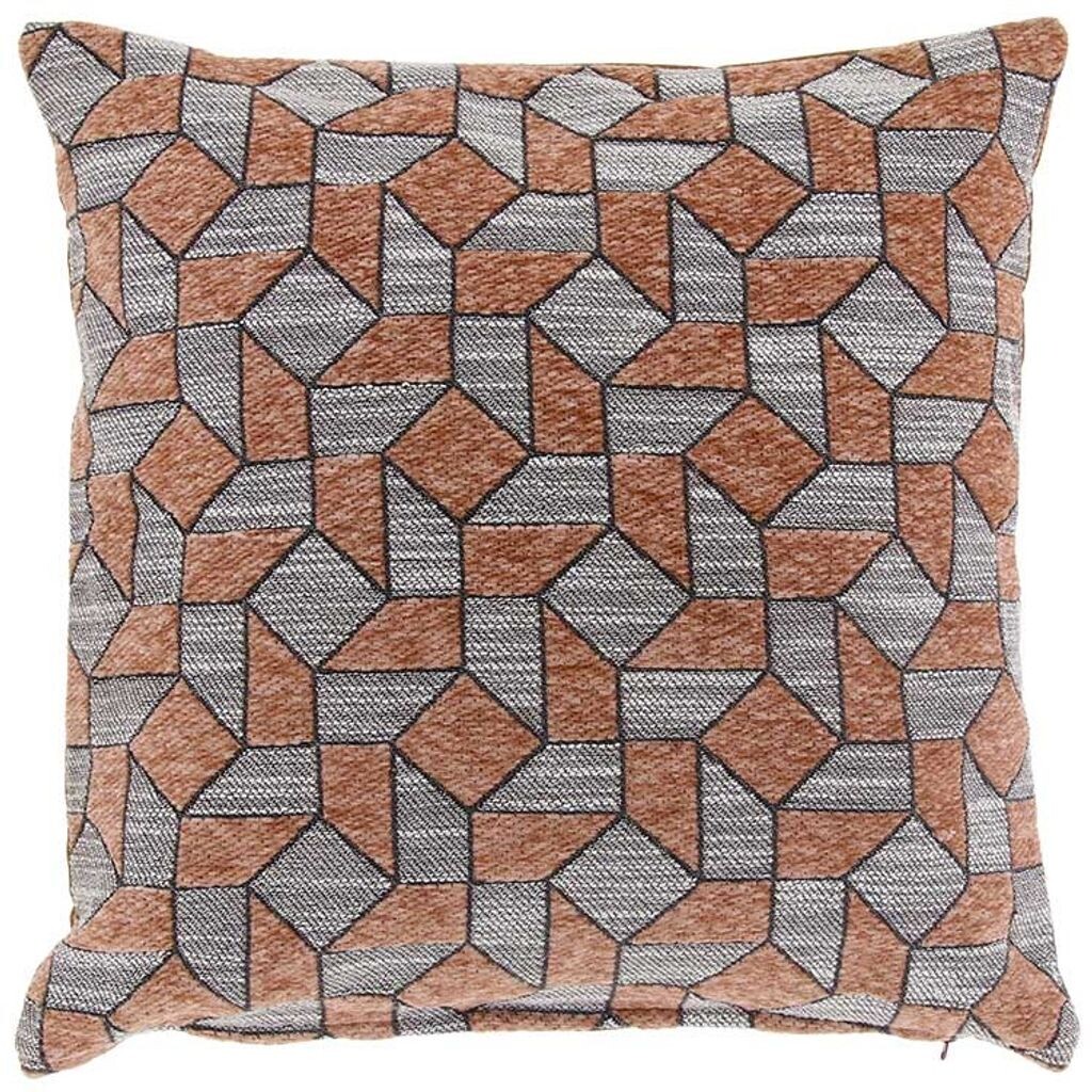 

Unique Living — Подушка Laslo — 45x45 см — Кожа коричневого цвета