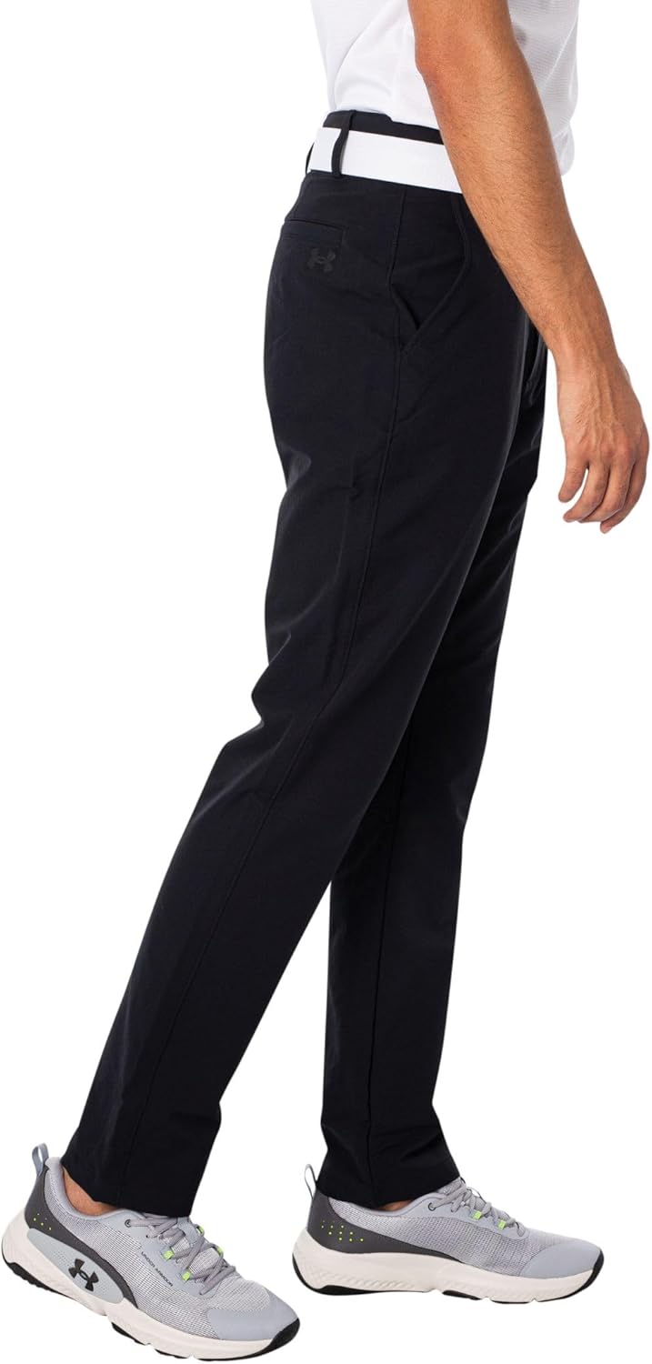 Under Armour Girls HeatGear Armour Full Length Legging, (001) Black/Black — фото 2
