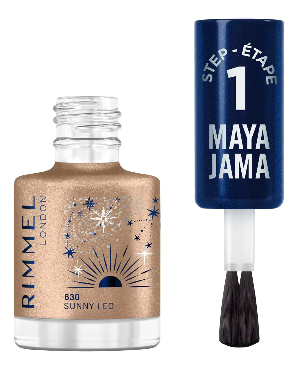 Лак для ногтей Rim Maya Jama Nail Gel London Rimmel, 630 Sunny Leo — фото 2
