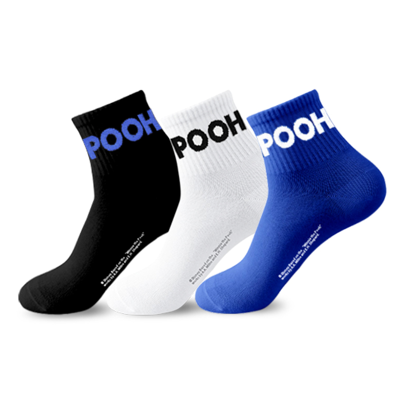 

Набор из 3 пар носков Winnie The Pooh Series Mid Calf Disney, синий
