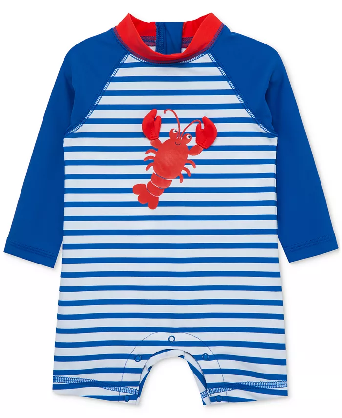

Детский комбинезон-рашгард для плавания Baby Boys Lobster Little Me, синий
