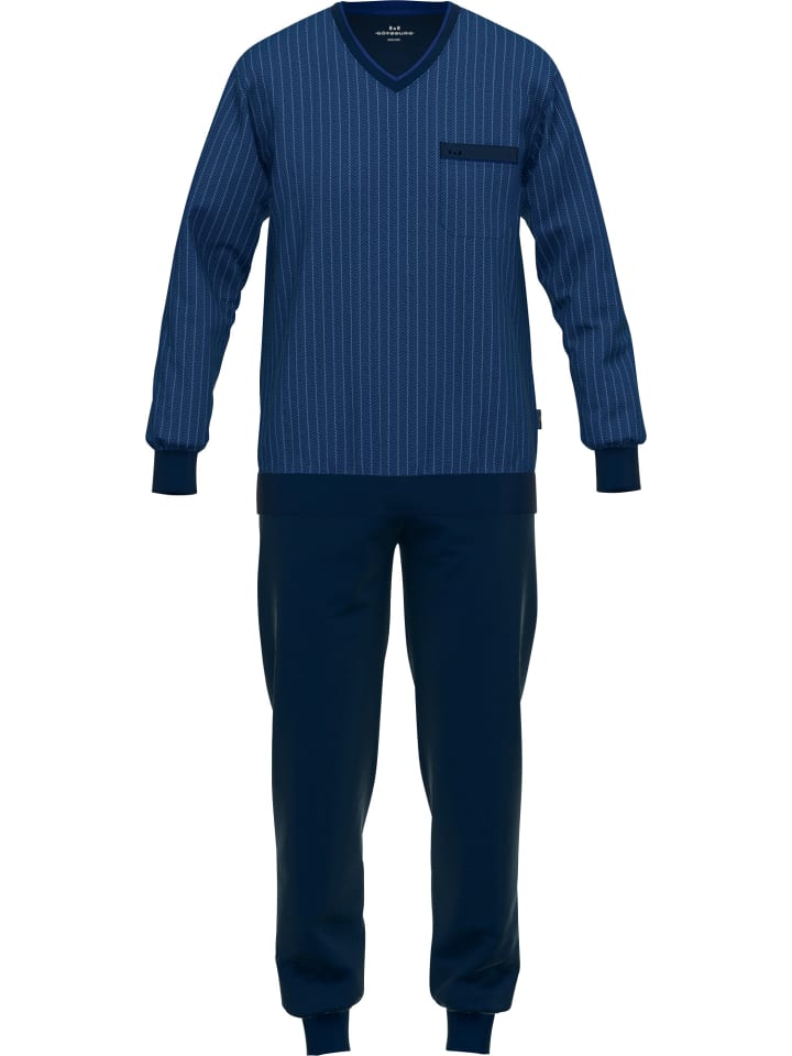 

Götzburg Пижама из трикотажа, темно-синего цвета