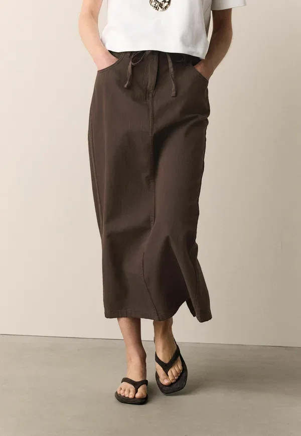 Юбка-карандаш Next, chocolate brown, шоколадно-коричневый
