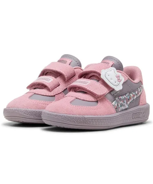 Детские кроссовки PUMA x Hello Kitty Palermo с липучками розовые