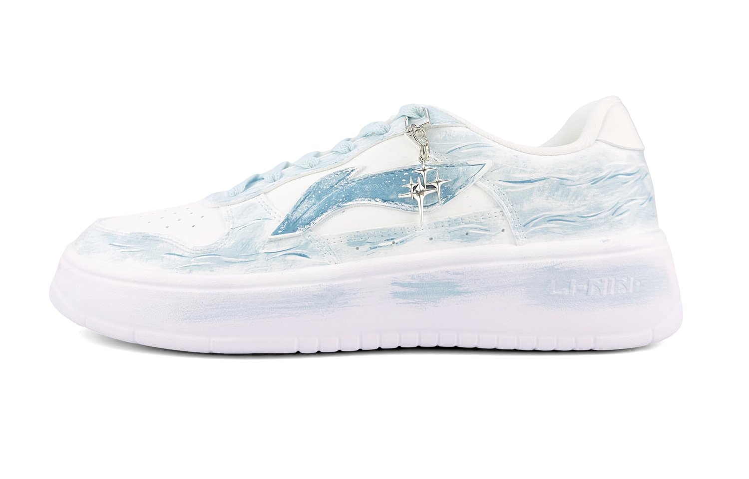 

LINING Понтонные лодки, амортизация, износостойкие низкие кроссовки Unisex Blue