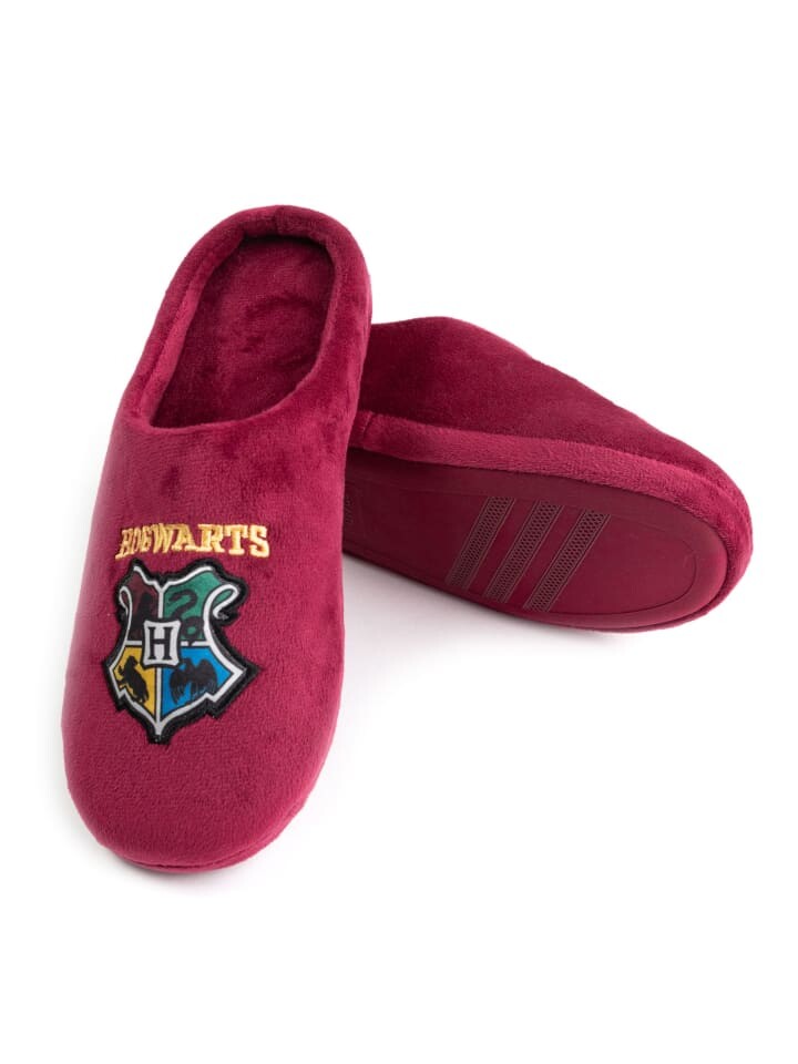 Тапочки United Labels Harry Potter Hogwarts Schlappen Pantoffeln, красный — фото 2
