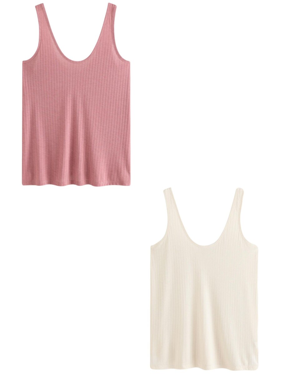 

Топ Next, цвет Cream/Pink