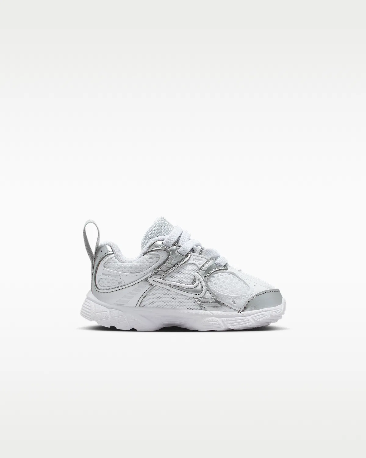 Кроссовки Nike V5 RNR для малышей, White/Pure Platinum/White/Metallic Silver — фото 3