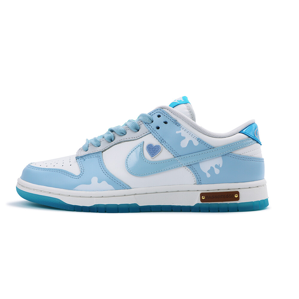 

Кроссовки Nike Dunk Skateboarding Shoes Unisex Low-top Blue/White, синий/белый
