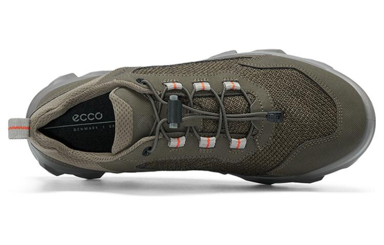 Кроссовки ecco Lifestyle Shoes Men Low-top Army Green, хаки — фото 4