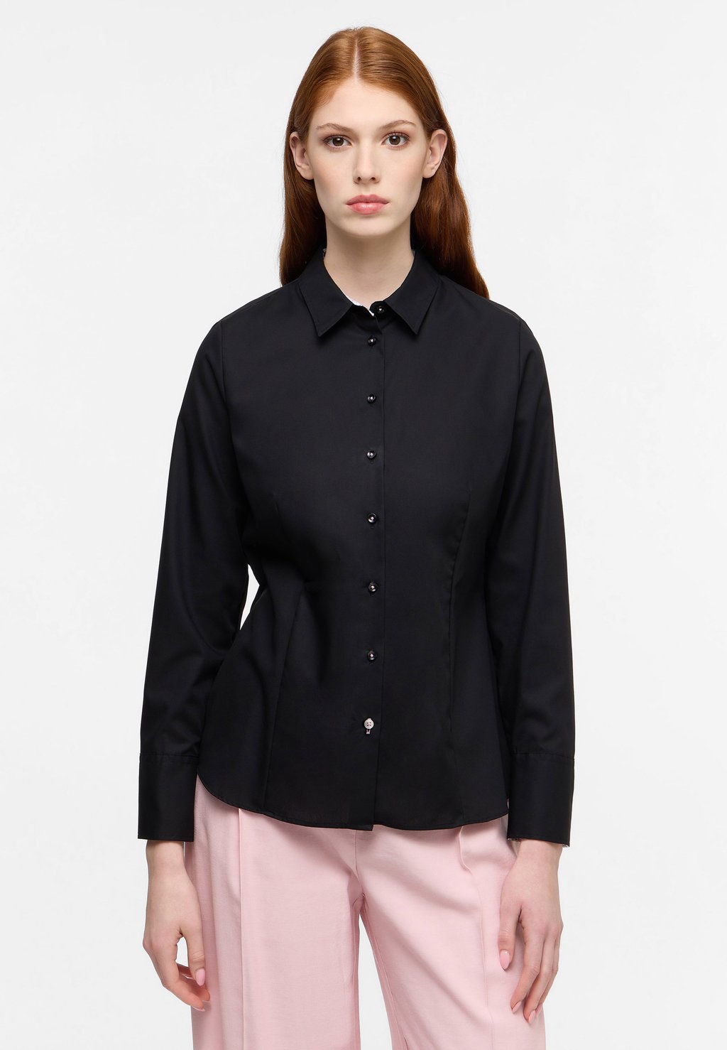 

Блузка на пуговицах REGULAR FIT Eterna, черный